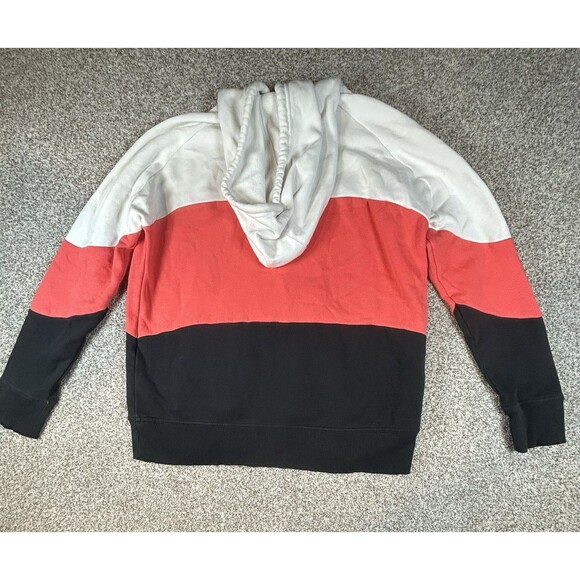 Under Armour Hoodie Womens Medium Pink Sweatshirt Sweater Loose Spell Out A9* - Picture 7 of 7